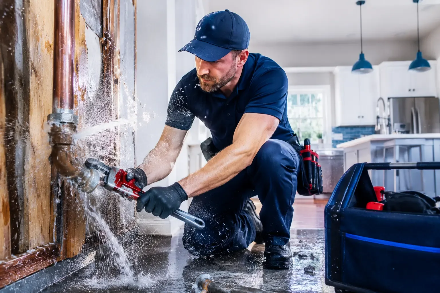 Local emergency pipe repair professionals in Larsen Bay, AK